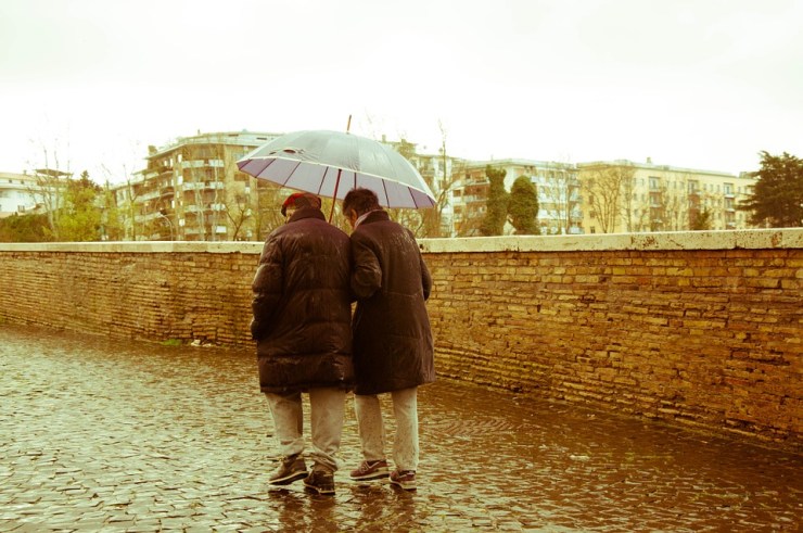 Elderly couple